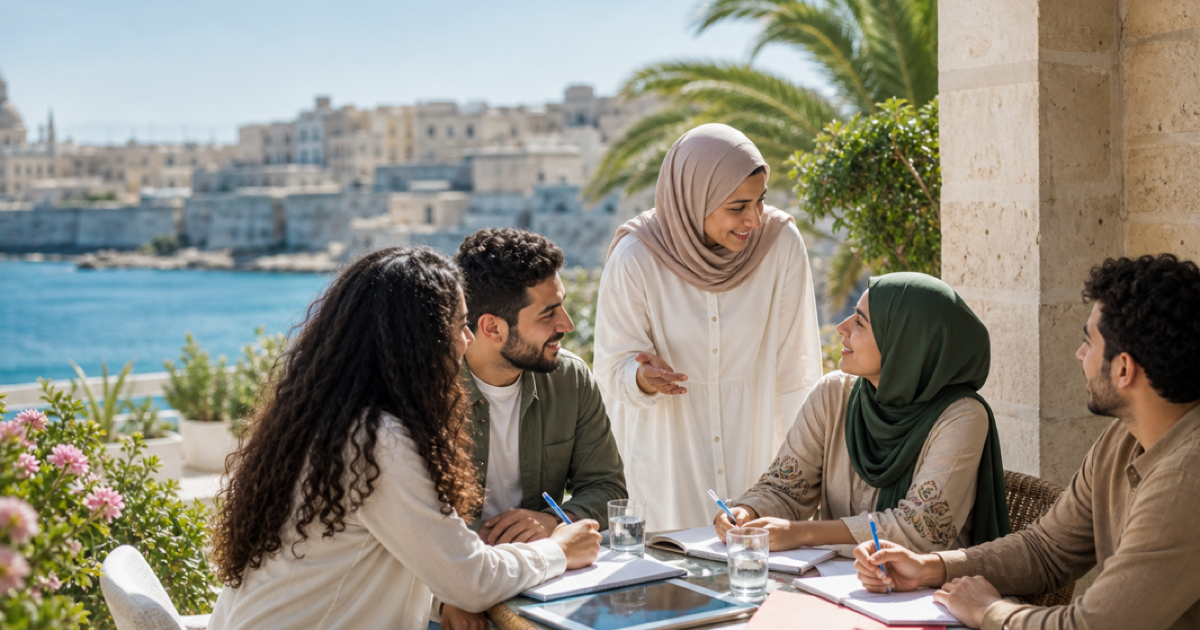 دراسة اللغة الإنجليزية في مالطا: الدليل الكامل للطلاب العرب