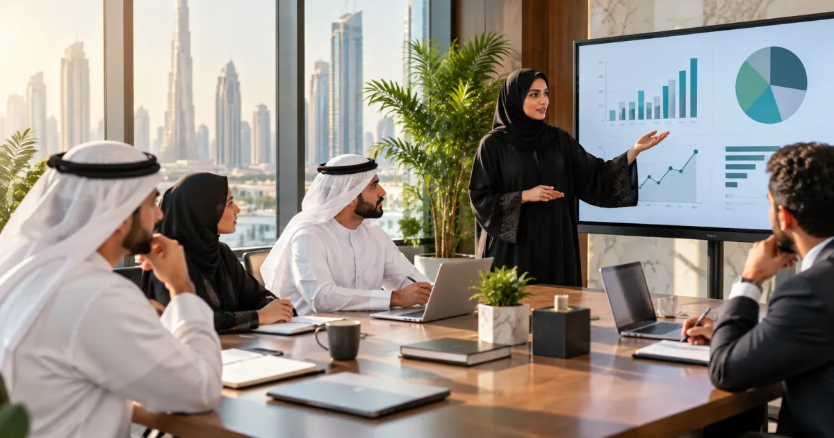 صورة توضيحية لمقال: دورات تدريبية في إدارة الأعمال: كيف تعزز مهاراتك المهنية