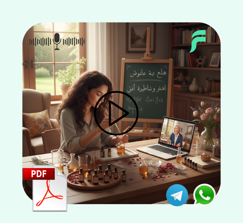تعلم صناعة العطور من المنزل دورة صناعة العطور